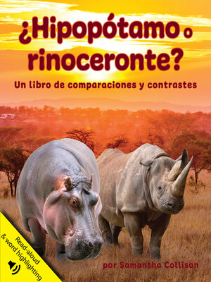 cover image of ¿Hipopótamo o rinoceronte?